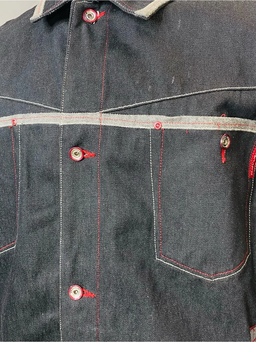 VTG Platinum FUBU Fat Albert Denim Jacket Gonna Be A Good Day Y2K Men’s XXXL